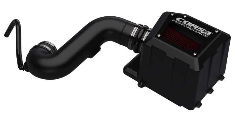 GMC Sierra Performance Air Intake - CORSA Performance - Closed Box with DryTech 3D Filter - `19-`25